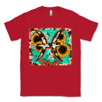 Red pisces turquoise cowhide Classic Tee - RanaPortraitStore