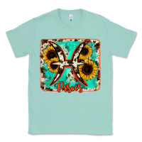 Seafoam pisces turquoise cowhide Classic Tee - RanaPortraitStore