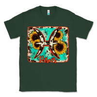 Sports Green pisces turquoise cowhide Classic Tee - RanaPortraitStore