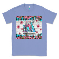 Colony Blue da dental assistant dentist element with flowers Classic Tee - AdoDesignShop