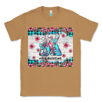 Toasted Coconut da dental assistant dentist element with flowers Classic Tee - AdoDesignShop