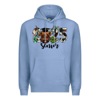 Colony Blue cow 2025 senior Premium Hoodie - JahusDesignShop