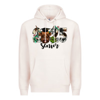 Pale Pink cow 2025 senior Premium Hoodie - JahusDesignShop