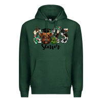 Sports Green cow 2025 senior Premium Hoodie - JahusDesignShop