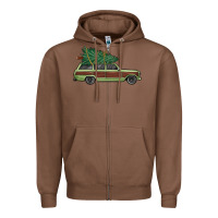 Chestnut christmas vacation car Zipper Hoodie - MaliasSmallBusiness