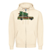 Sandshell christmas vacation car Zipper Hoodie - MaliasSmallBusiness