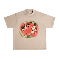 French Oak watermelon cowhide patch3 Urban Heavy Tee - JahusDesignShop