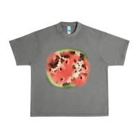 Tornado watermelon cowhide patch3 Urban Heavy Tee - JahusDesignShop