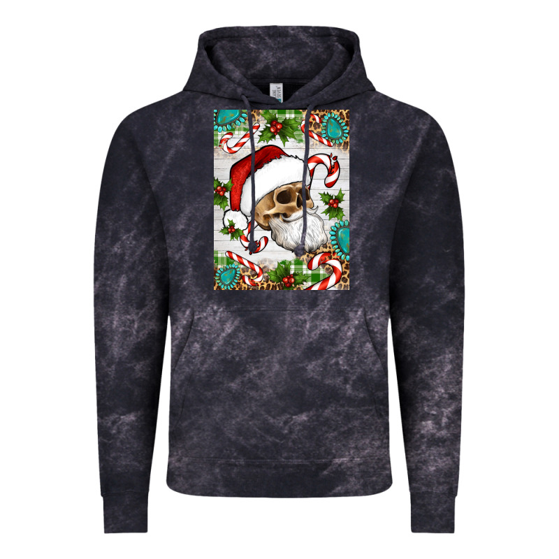 Christmas Hippie Skeleton Santa Vintage Hoodie by Artiststas | Teevron