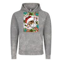 Cloud Rock Christmas hippie skeleton santa Vintage Hoodie - Artiststas