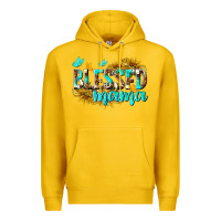 Lemon Blessed Mama Premium Hoodie - texasbilliewilder