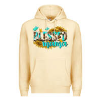 Pina Colada Blessed Mama Premium Hoodie - texasbilliewilder