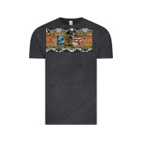 Vintage Black soldier dad license  plate Vintage Tee - Artiststas