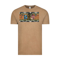 Vintage Coffee soldier dad license  plate Vintage Tee - Artiststas