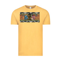 Vintage Mustard soldier dad license  plate Vintage Tee - Artiststas