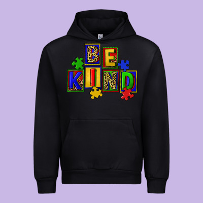 Be Kind Urban Hoodie Designed By Cowgirlartshop