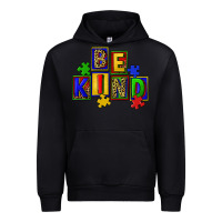 Black Be kind Urban Hoodie - CowGirlArtShop