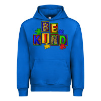 Cobalt Be kind Urban Hoodie - CowGirlArtShop