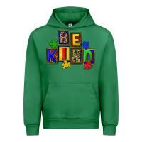 Emerald Be kind Urban Hoodie - CowGirlArtShop