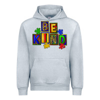 Heather Grey Be kind Urban Hoodie - CowGirlArtShop
