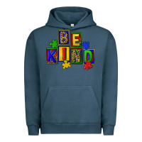 Pigment Midnight Navy Be kind Urban Hoodie - CowGirlArtShop