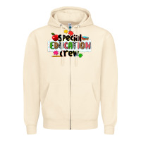 Sandshell special education crew Zipper Hoodie - NancyCooperArtShop
