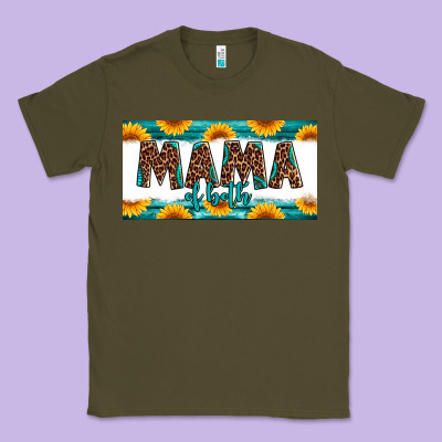 Mama Of Both License Plate Classic Tee Designed By Jasminsmagicworld