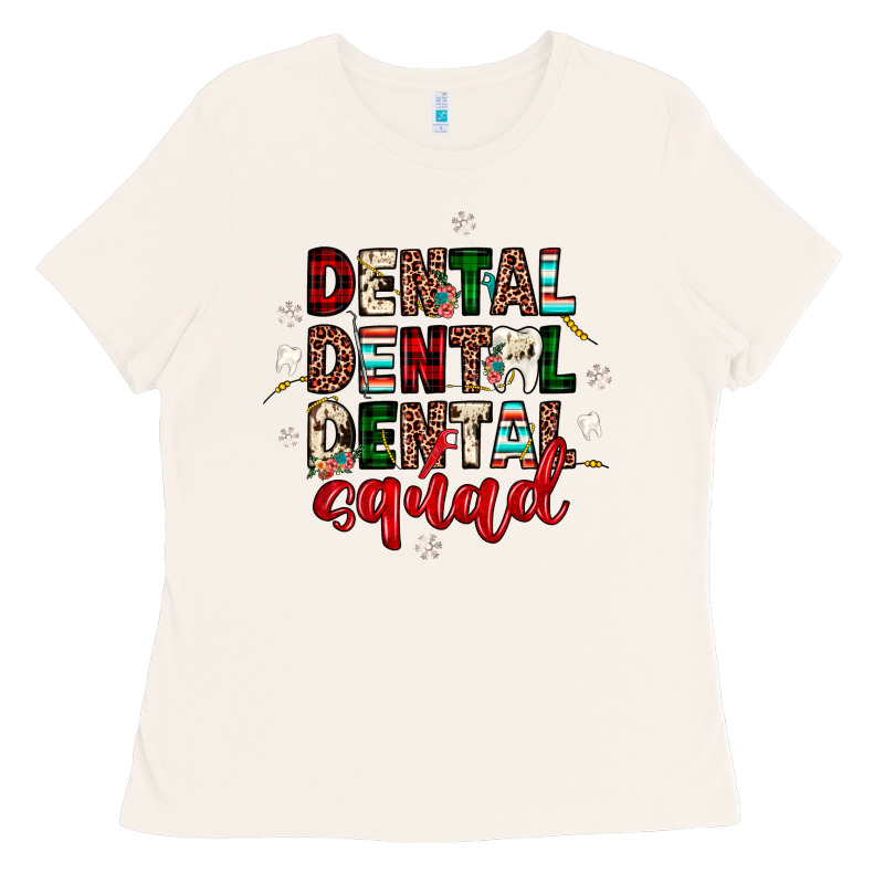 Christmas Dental Squad Ladies Tee by JahusDesignShop | Teevron