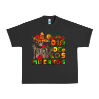 Pigment Black dia de los muertos Urban Heavy Tee - AdoDesignShop