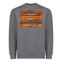 Storm leopard serape background Heavyweight Sweatshirt - AdoDesignShop
