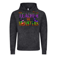 Vintage Black teacher of monsters Vintage Hoodie - BundleAndBundleShop