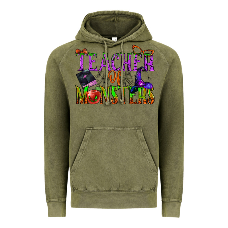 Teacher Of Monsters Vintage Hoodie by BundleAndBundleShop | Teevron