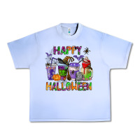 Grape Ice happy halloween coffee cups Urban Heavy Tee - AdoDesignShop