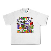 Lunar Rock happy halloween coffee cups Urban Heavy Tee - AdoDesignShop
