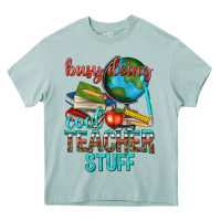 Arona busy doing cool teacher stuff Heavy Core Tee - texasbilliewilder