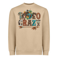 Mushroom rodeo crazy bucking bronco cowboy Heavyweight Sweatshirt - Artiststas