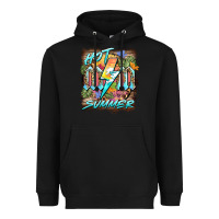 Black hot mom summer Heavyweight Hoodie - BarkalooDesign