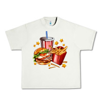 Pistachio hamburger potatoes and coke Urban Heavy Tee - AdoDesignShop
