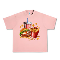 Salmon hamburger potatoes and coke Urban Heavy Tee - AdoDesignShop