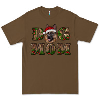 Cacao chriistmas dog mom with german shepherd Premium Tee - RanaPortraitStore