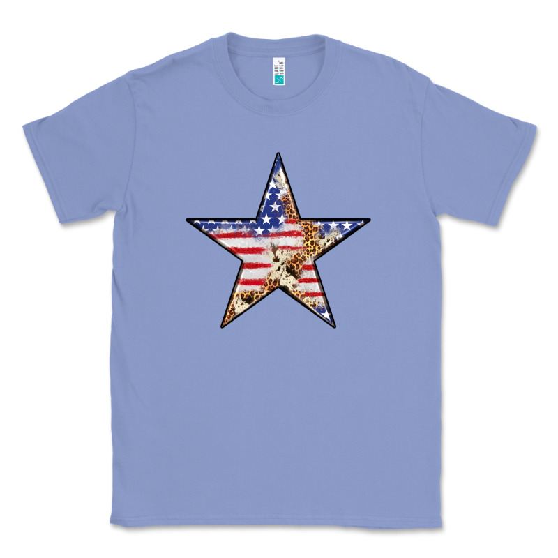 American Flag Star Classic Tee by LillyAllenDesigns | Teevron