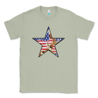 Matcha American Flag Star Classic Tee - LillyAllenDesigns