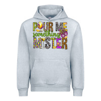Heather Grey Pour me something mister Marri Gras Urban Hoodie - HowdyJamesFarm