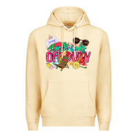Pina Colada Lunch lady off duty Premium Hoodie - NancyCooperArtShop