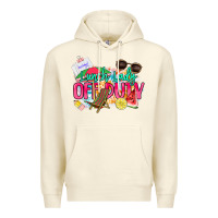 Sandshell Lunch lady off duty Premium Hoodie - NancyCooperArtShop