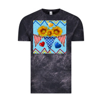 Cloud Black patriotic celebration Vintage Tee - BundleAndBundleShop