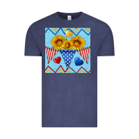 Vintage Denim patriotic celebration Vintage Tee - BundleAndBundleShop