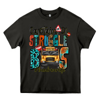 Asphalt captain of struggle bus busdriver life Heavy Core Tee - texasbilliewilder