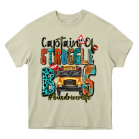 Mossy captain of struggle bus busdriver life Heavy Core Tee - texasbilliewilder