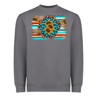 Storm gemstone sunflower background Heavyweight Sweatshirt - AdoDesignShop